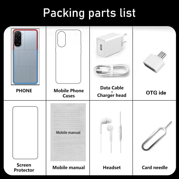 M7 Plus / ZKU130, 3 Go + 16 Go, écran 6,56 pouces, Android 10, processeur quadricœur MTK6737, réseau 4G, double SIM, EU Plug, US Plug, UK Plug, AU Plug