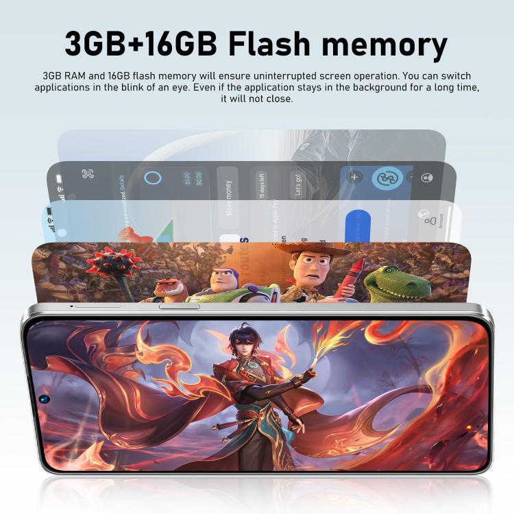 S26 Ultra / ZKU131, 3 Go + 16 Go, écran 6,56 pouces, Android 10, processeur quadricœur MTK6737, réseau 4G, double SIM, EU Plug, US Plug, UK Plug, AU Plug