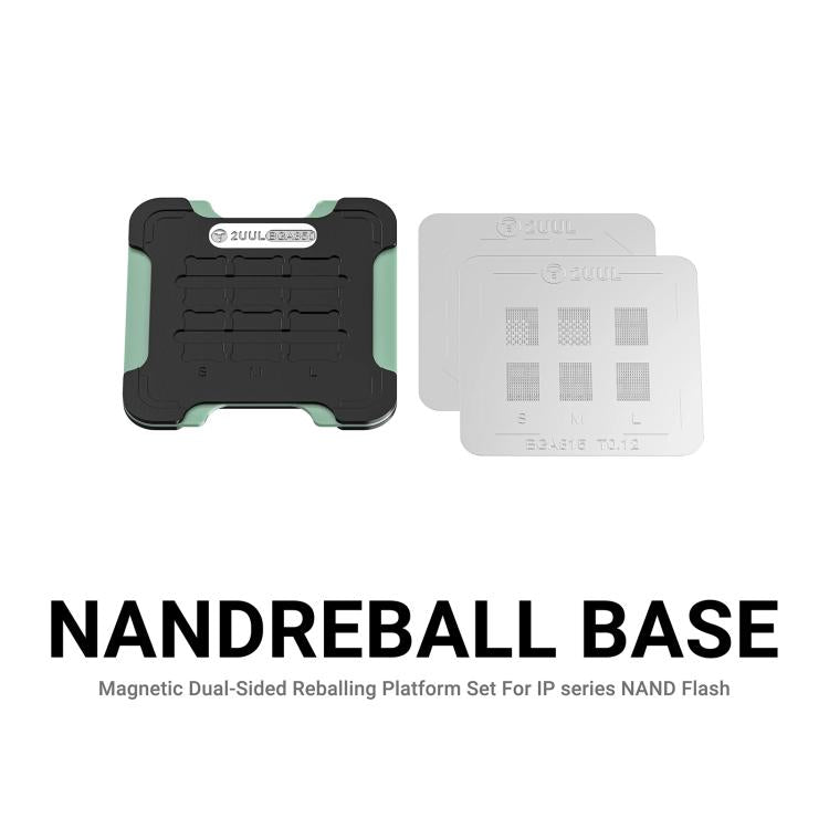 2,5 lb. Base rebelle magnétique double face de 16 pouces, 2UUL BH16