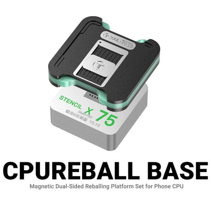 2UUL BH17 CPU REBALL BASE, plateforme de reballing magnétique double face pour BGA, 2UUL BH17