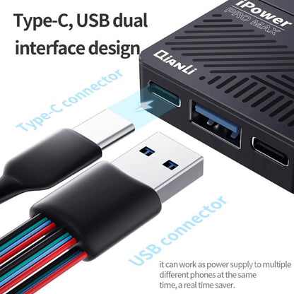 Câble d'alimentation CC QianLi iPower Pro Max FPC de 8e génération pour iPhone 6-16 Pro Max (16e exclu), QianLi Generation 8th iPower Pro Max
