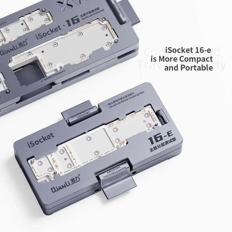 Banc de test multicouche QianLi iSocket 16E pour carte mère iPhone 16e, QianLi iSocket 16E