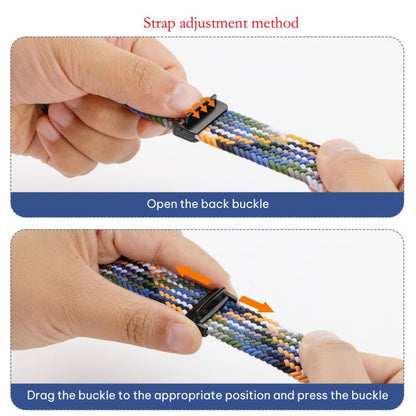 5 Pack xDfind Magnetic Buckle Loop Woven Watch Band, For Apple Watch 42 / 44 / 45 / 46 / 49mm, For Apple Watch 38 / 40 / 41 / S11 42mm