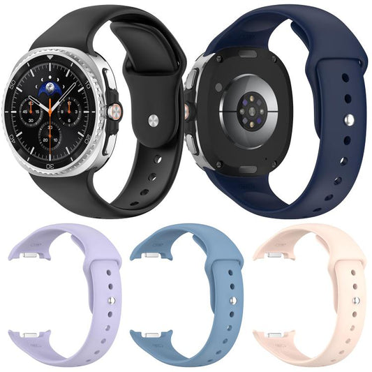 5 Pack xDfind Reverse Buckle Silicone Watch Band, For Samsung Galaxy Watch8 / 8 Classic