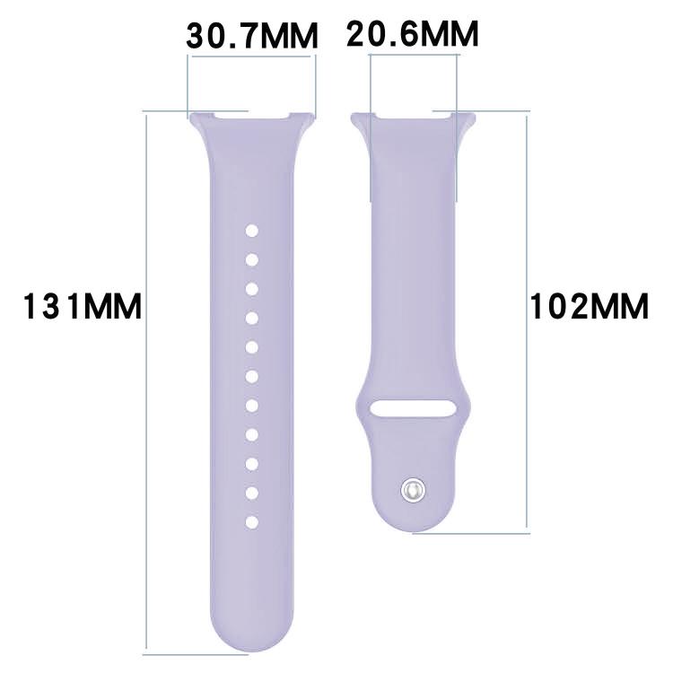 Lot de 5 bracelets de montre en silicone xDfind à boucle inversée, For Samsung Galaxy Watch8 / 8 Classic