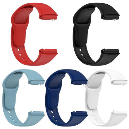 Lot de 5 bracelets de montre en silicone de couleur unie xDfind, For Redmi Watch 3 Active / Watch 3 Lite