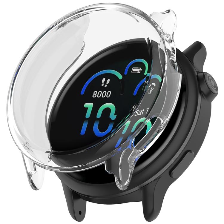 xDfind Film avec coque de montre en TPU électroplaqué intégrée, For Garmin Vivoactive 6