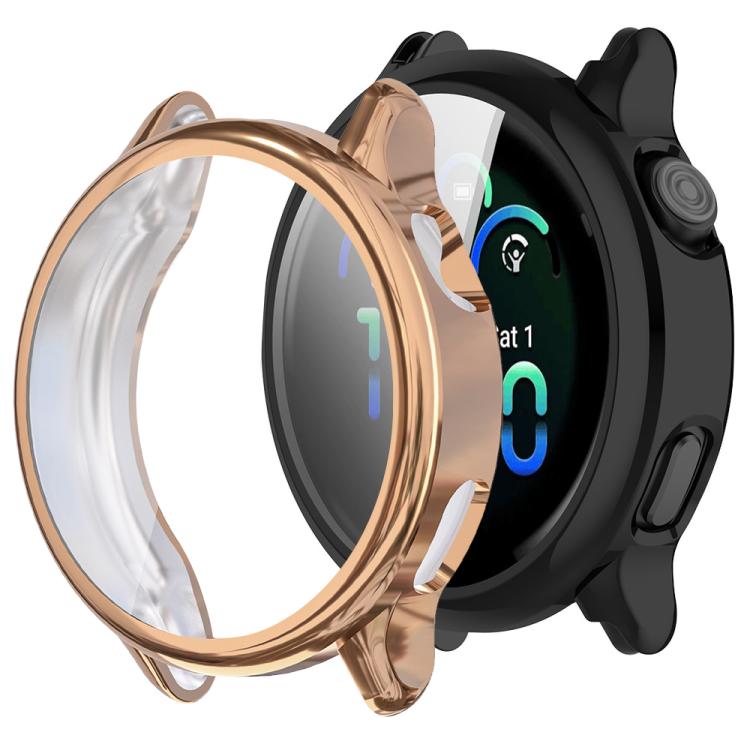 xDfind Film avec coque de montre en TPU électroplaqué intégrée, For Garmin Vivoactive 6