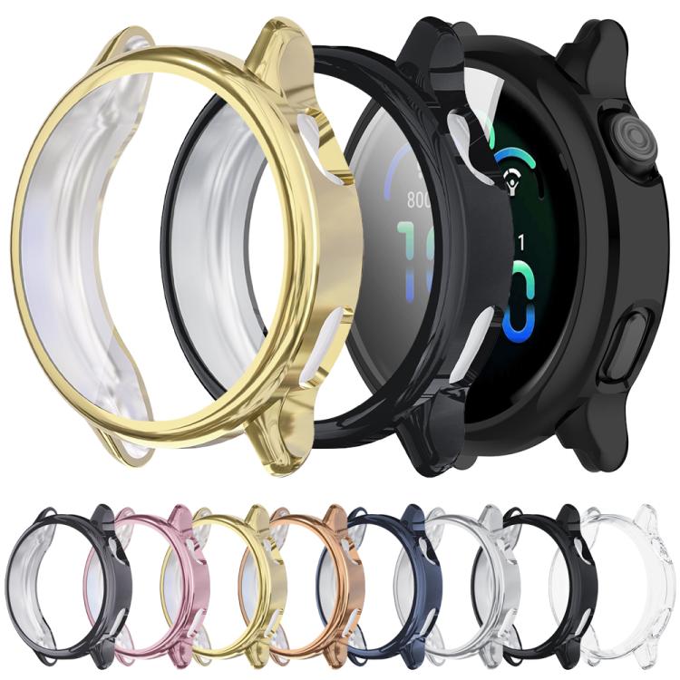 xDfind Film avec coque de montre en TPU électroplaqué intégrée, For Garmin Vivoactive 6