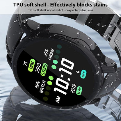 xDfind Film avec coque de montre en TPU électroplaqué intégrée, For Garmin Vivoactive 6