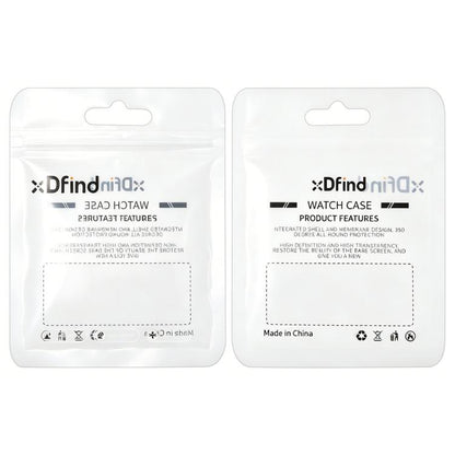 xDfind Film avec coque de montre en TPU électroplaqué intégrée, For Garmin Vivoactive 6