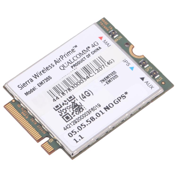 Module sans fil 4G EM7355 04W3801 pour Lenovo Thinkpad X240 T440 T540P W540, EM7355 04W3801
