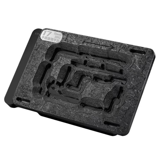 Plateforme de reballing magnétique Qianli 3 en 1 pour châssis intermédiaire iPhone 17 / 17 Pro / 17 Pro Max, Qianli 3 in 1