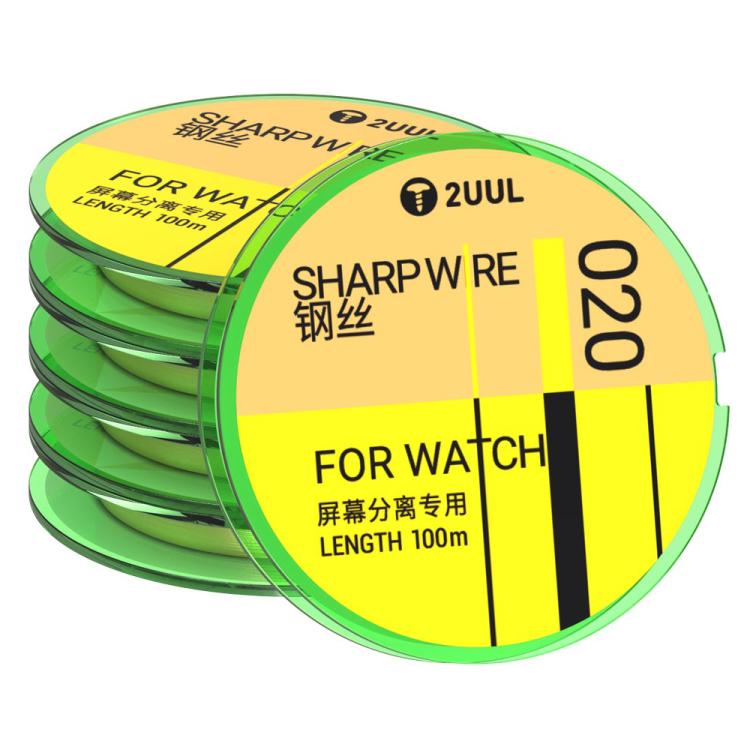 Fil diamanté en acier spécial 2UUL série GS 5 en 1, 100 m, 020, 028, 035, 045