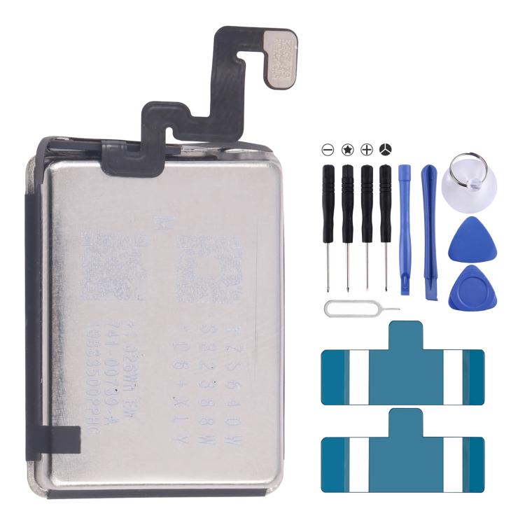Batterie avec câble flexible d'origine, For Apple Watch Series 9 41mm A2954 282mAh, For Apple Watch Ultra 1 49mm A2749 542mAh, For Apple Watch Series 8 41mm A2810 282mAh, For Apple Watch Series 7 41mm A2663 284mAh                                       ...