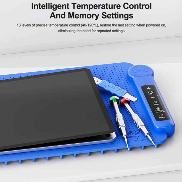 SUNSHINE LS3 Plus, écran LCD 17 pouces, contrôle intelligent de la température, plaque de séparation chauffante, US Plug, EU Plug