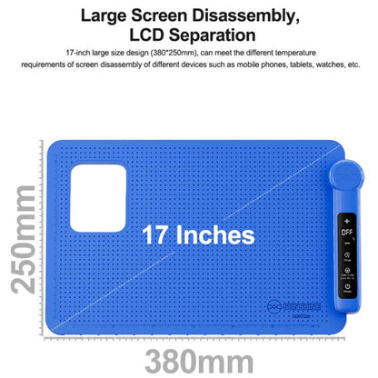SUNSHINE LS3 Plus, écran LCD 17 pouces, contrôle intelligent de la température, plaque de séparation chauffante, US Plug, EU Plug