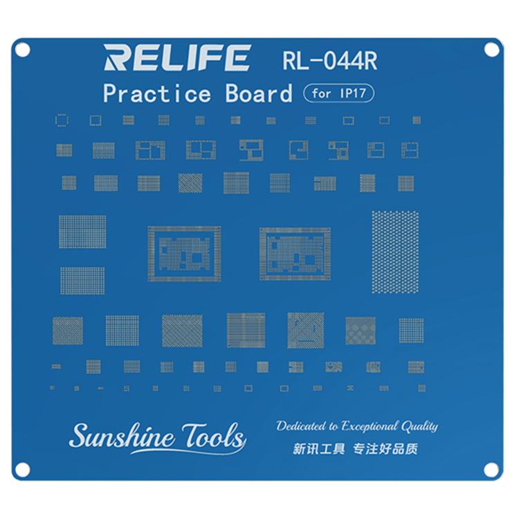 RELIFE RL-044R Connecteur de puce BGA, support de soudage, carte de test CE compatible avec la série iPhone 17, RELIFE RL-044R