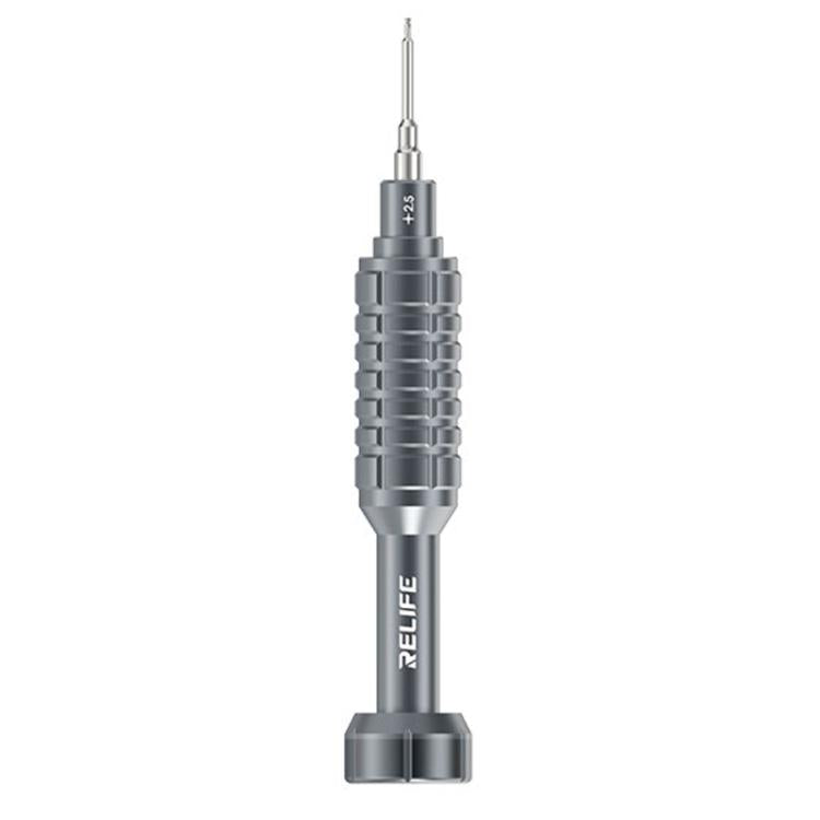 Jeu de tournevis en alliage d'aluminium RELIFE RL-730 Steel Cannon King Classic Series, Star 0.8, Phillips 1.5, Phillips 2.5, Y 0.6, Torx T1