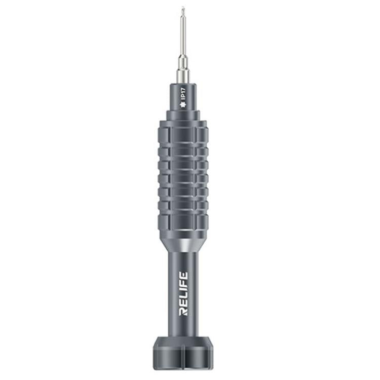 Jeu de tournevis en alliage d'aluminium RELIFE RL-730 Steel Cannon King Classic Series, Star 0.8, Phillips 1.5, Phillips 2.5, Y 0.6, Torx T1