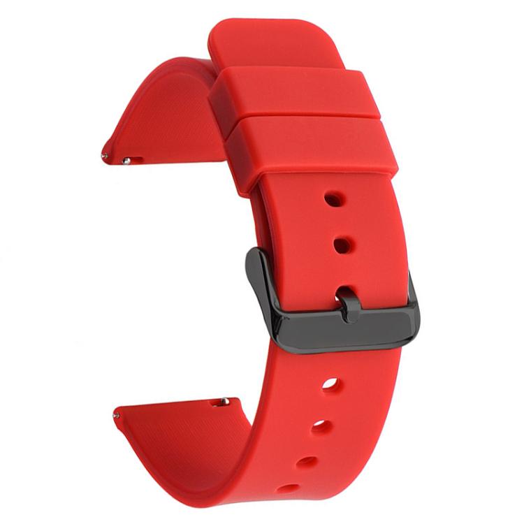 Bracelet de montre xDfind en acier inoxydable noir avec boucle ardillon et silicone étanche., 10mm, 12mm, 14mm, 15mm, 16mm