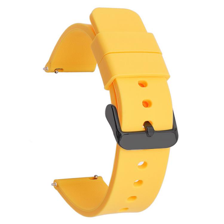 Bracelet de montre xDfind en acier inoxydable noir avec boucle ardillon et silicone étanche., 10mm, 12mm, 14mm, 15mm, 16mm