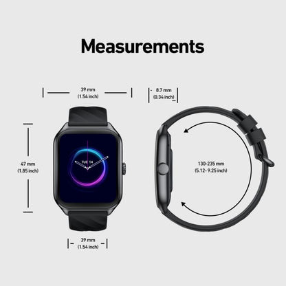 Montre connectée Zeblaze GTS 4 avec écran AMOLED de 1,94 pouce, étanche IP68, pour le sport et le fitness