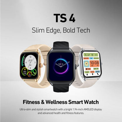 Montre connectée Zeblaze GTS 4 avec écran AMOLED de 1,94 pouce, étanche IP68, pour le sport et le fitness