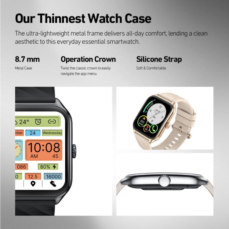 Montre connectée Zeblaze GTS 4 avec écran AMOLED de 1,94 pouce, étanche IP68, pour le sport et le fitness