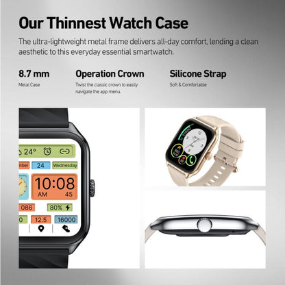 Montre connectée Zeblaze GTS 4 avec écran AMOLED de 1,94 pouce, étanche IP68, pour le sport et le fitness