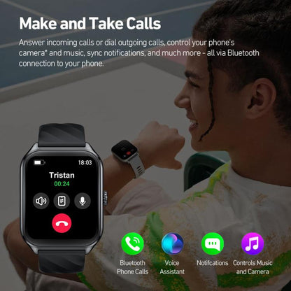 Montre connectée Zeblaze GTS 4 avec écran AMOLED de 1,94 pouce, étanche IP68, pour le sport et le fitness