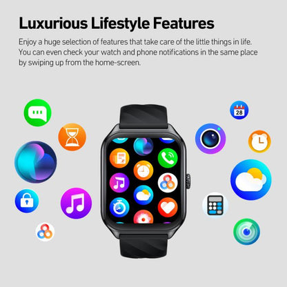 Montre connectée Zeblaze GTS 4 avec écran AMOLED de 1,94 pouce, étanche IP68, pour le sport et le fitness