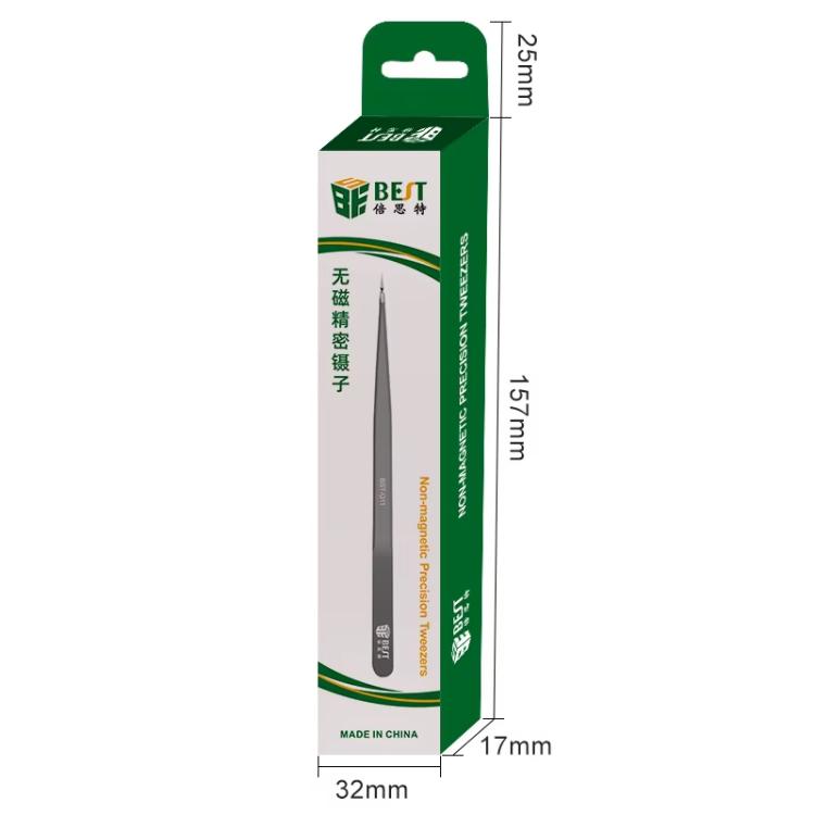 Meilleure pince à épiler non magnétique en acier inoxydable haute dureté, BST-Q11, BST-Q12, BST-Q13, BST-Q14