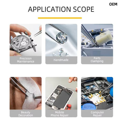 Meilleure pince à épiler non magnétique en acier inoxydable haute dureté, BST-Q11, BST-Q12, BST-Q13, BST-Q14