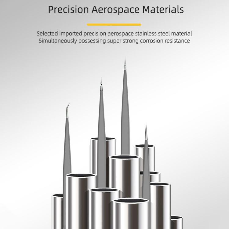 Meilleure pince à épiler non magnétique en acier inoxydable haute dureté, BST-Q11, BST-Q12, BST-Q13, BST-Q14