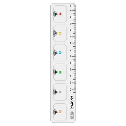 Plateau de rangement magnétique double face pour vis LUOWEI LW-333