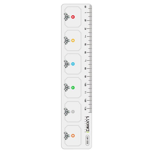 Plateau de rangement magnétique double face pour vis LUOWEI LW-333