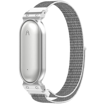 Bracelet de montre xDfind avec cadre en métal, boucle en nylon intégrée et fermeture auto-agrippante, For Plaud NotePin AI