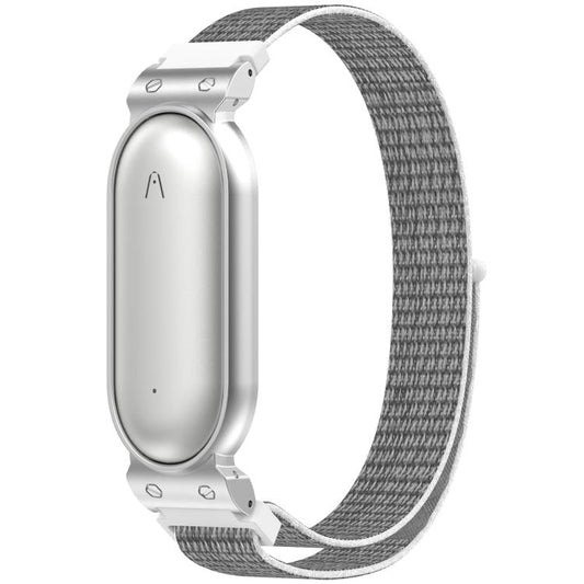 Bracelet de montre xDfind avec cadre en métal, boucle en nylon intégrée et fermeture auto-agrippante, For Plaud NotePin AI