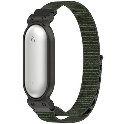 Bracelet de montre xDfind avec cadre en métal, boucle en nylon intégrée et fermeture auto-agrippante, For Plaud NotePin AI
