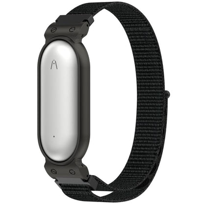 Bracelet de montre xDfind avec cadre en métal, boucle en nylon intégrée et fermeture auto-agrippante, For Plaud NotePin AI