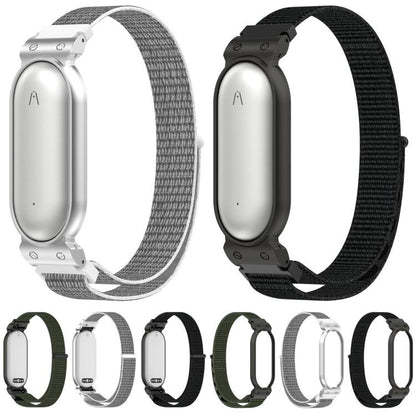 Bracelet de montre xDfind avec cadre en métal, boucle en nylon intégrée et fermeture auto-agrippante, For Plaud NotePin AI
