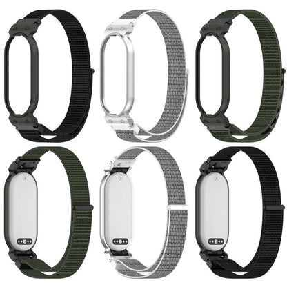 Bracelet de montre xDfind avec cadre en métal, boucle en nylon intégrée et fermeture auto-agrippante, For Plaud NotePin AI