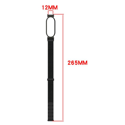 Bracelet de montre xDfind avec cadre en métal, boucle en nylon intégrée et fermeture auto-agrippante, For Plaud NotePin AI