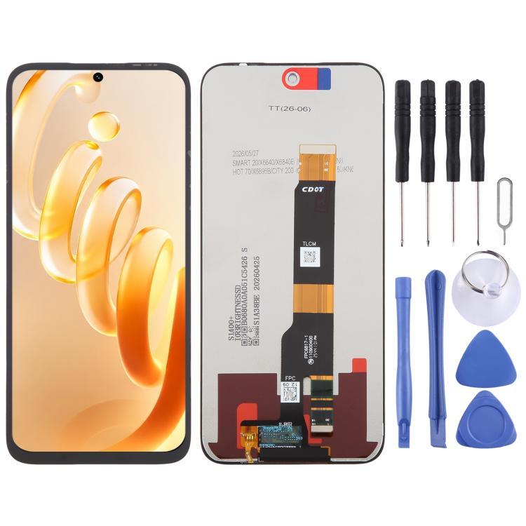 Écran LCD OEM avec numériseur, ensemble complet, For Itel City 200s, For Itel Power 80, For Itel A100Cs, For Itel A100 Pro, For Itel A200+, For Itel A200, For Itel City 200 C681LN, For Itel A100C, For Itel A100, For Itel A95, For Itel City 100 C671L   ...