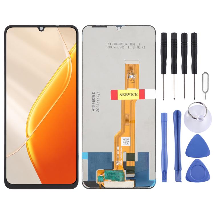Écran LCD OEM avec numériseur, ensemble complet, For Itel City 200s, For Itel Power 80, For Itel A100Cs, For Itel A100 Pro, For Itel A200+, For Itel A200, For Itel City 200 C681LN, For Itel A100C, For Itel A100, For Itel A95, For Itel City 100 C671L   ...
