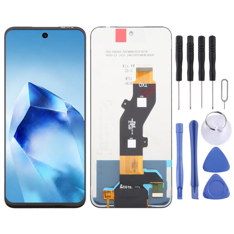 Écran LCD OEM avec numériseur, ensemble complet, For Itel City 200s, For Itel Power 80, For Itel A100Cs, For Itel A100 Pro, For Itel A200+, For Itel A200, For Itel City 200 C681LN, For Itel A100C, For Itel A100, For Itel A95, For Itel City 100 C671L   ...