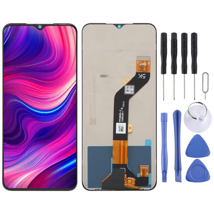 Écran LCD OEM avec numériseur, ensemble complet, For Itel City 200s, For Itel Power 80, For Itel A100Cs, For Itel A100 Pro, For Itel A200+, For Itel A200, For Itel City 200 C681LN, For Itel A100C, For Itel A100, For Itel A95, For Itel City 100 C671L   ...