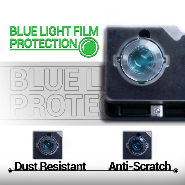 2UUL DA33 500 pièces/boîte Film protecteur anti-lumière bleue pour objectif d'appareil photo, sans dommage