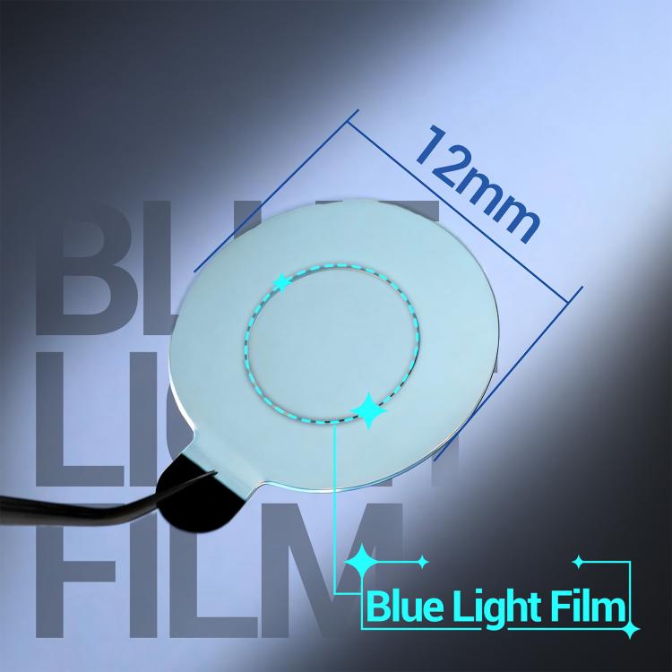 2UUL DA33 500 pièces/boîte Film protecteur anti-lumière bleue pour objectif d'appareil photo, sans dommage